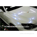 Carbins White Chameleon Vinyl Wrap White To blue